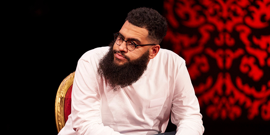 Taskmaster. Jamali Maddix. Copyright: Avalon Television