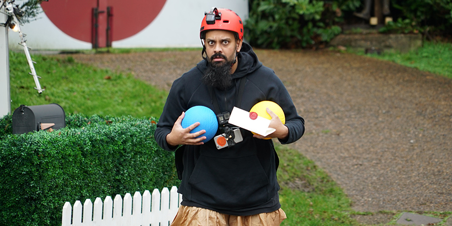 Taskmaster. Guz Khan. Copyright: Avalon Television