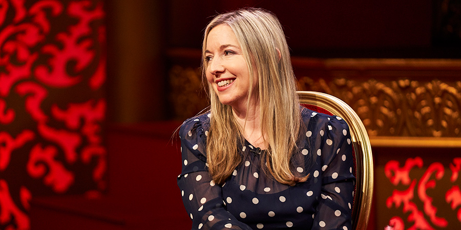 Taskmaster. Victoria Coren Mitchell. Copyright: Avalon Television