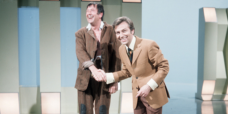 The Des O'Connor Show. Image shows left to right: Jack Douglas, Des O'Connor