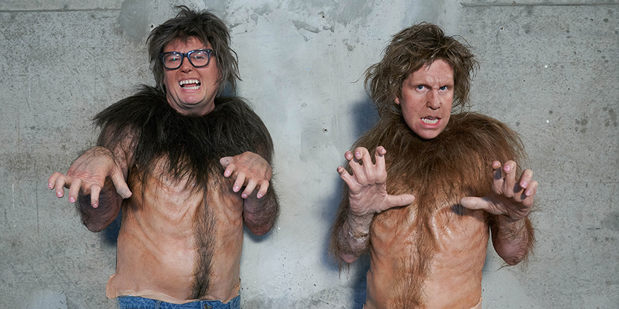 There's Something About Movies. Image shows from L to R: Alan Carr, Josh Widdicombe