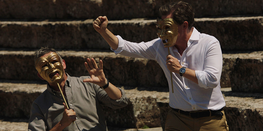 The Trip. Image shows from L to R: Steve (Steve Coogan), Rob (Rob Brydon)