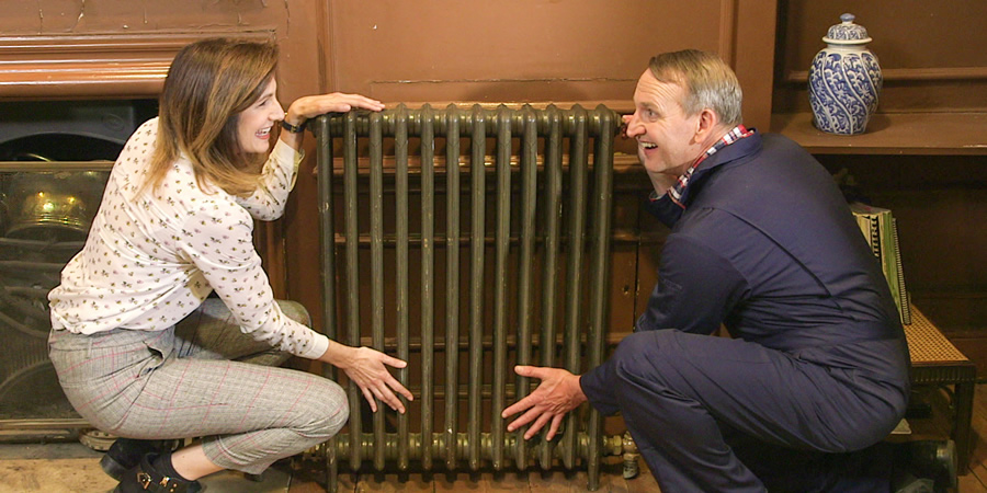 A Year In The Life Of A Year. Image shows from L to R: Lucy Montgomery, Christopher Eccleston