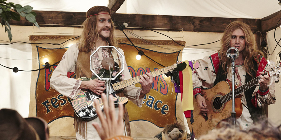 Yonderland. Image shows from L to R: Mathew Baynton, Laurence Rickard. Copyright: Working Title Films Yonderland. Image shows from L to R: Mathew Baynton, Laurence Rickard. Copyright: Working Title Films