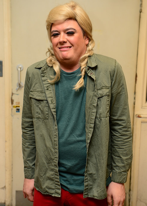 Gemma Collins. Alan Carr. Copyright: Open Mike Productions