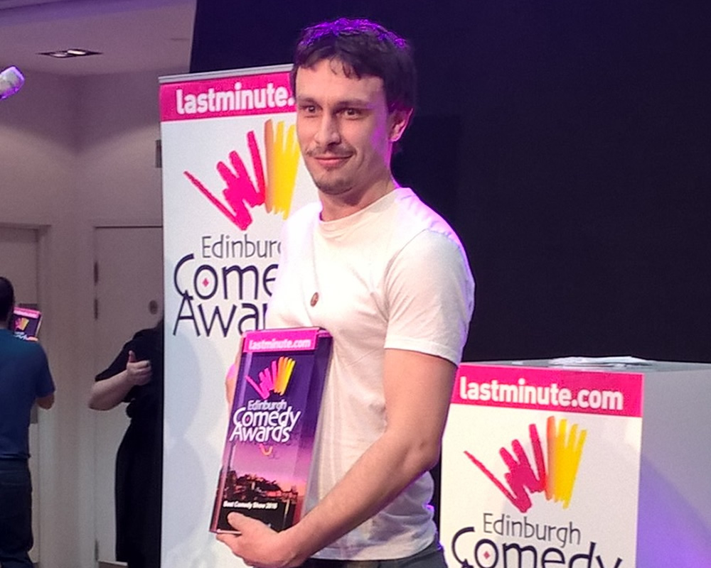 Edinburgh Comedy Award 2016. Richard Gadd. Copyright: BCG