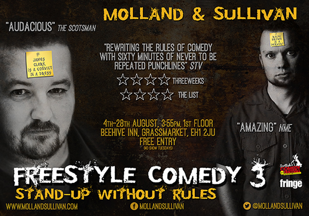 Molland & Sullivan: Freestyle Comedy 3 poster Molland & Sullivan: Freestyle Comedy 3 poster
