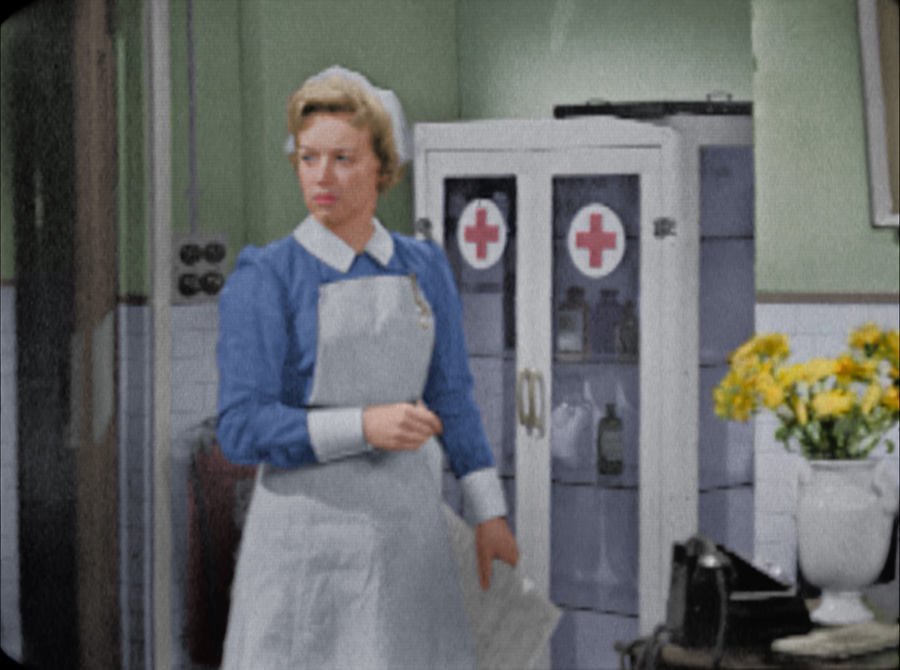 Hancock's Half Hour. Nurse (June Whitfield). Credit: BBC, UKTV, Studio Crook