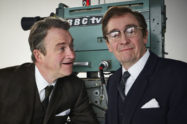 Old fashioned TV executives. Image shows from L to R: Harry Enfield, Paul Whitehouse. Copyright: Balloon Pictures