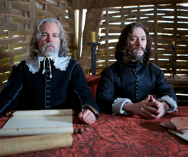 Inside No. 9. Image shows from L to R: Steve Pemberton, Reece Shearsmith. Copyright: BBC