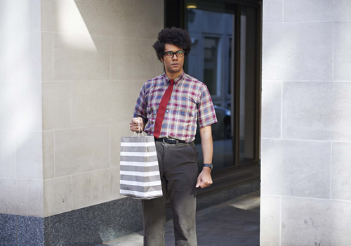 The IT Crowd. Moss (Richard Ayoade). Copyright: TalkbackThames