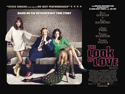 The Look Of Love. Image shows from L to R: Fiona / Amber (Tamsin Egerton), Paul Raymond (Steve Coogan), Jean Raymond (Anna Friel), Debbie Raymond (Imogen Poots). Copyright: Revolution Films / Baby Cow Productions