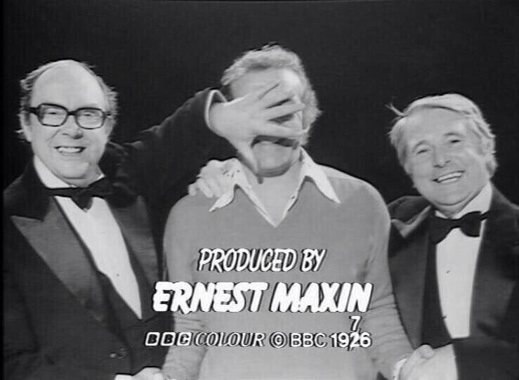 The Morecambe & Wise Show. Image shows from L to R: Eric Morecambe, Ernest Maxin, Ernie Wise