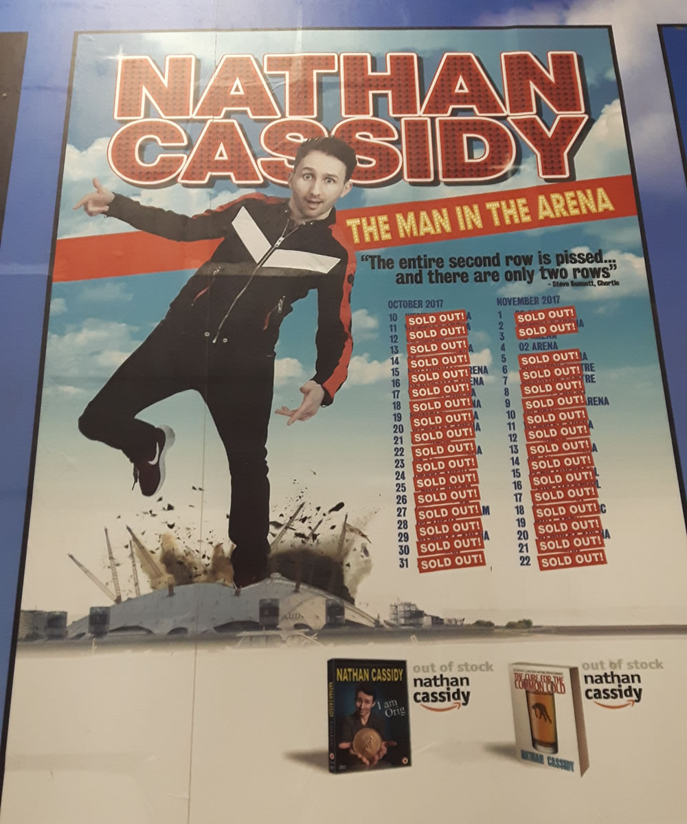 Nathan Cassidy poster. Copyright: BCG