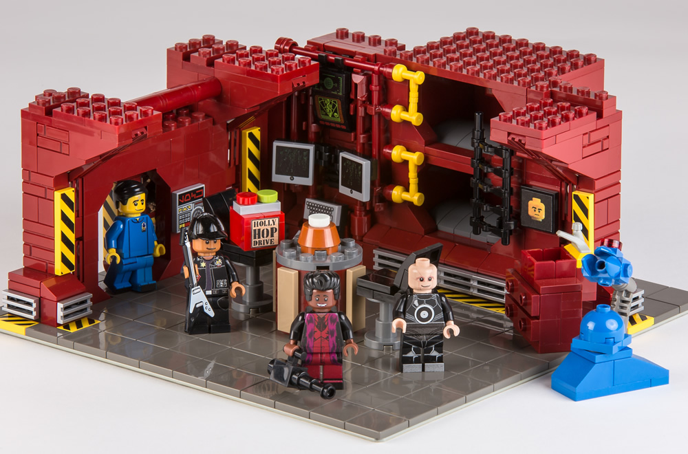 Red Dwarf Lego. Copyright: Bob Turner