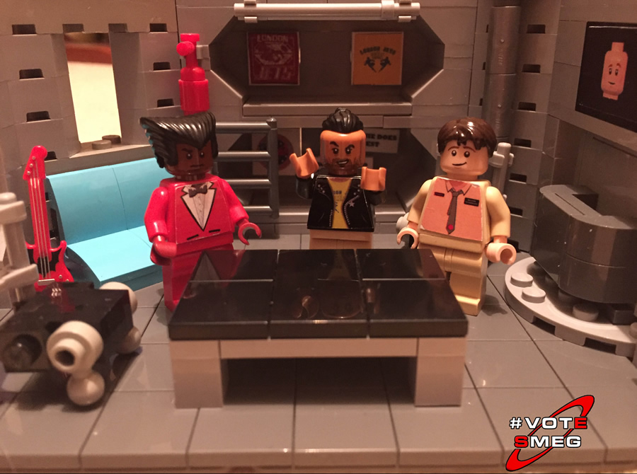 Red Dwarf Lego. Copyright: Leigh Hadfield