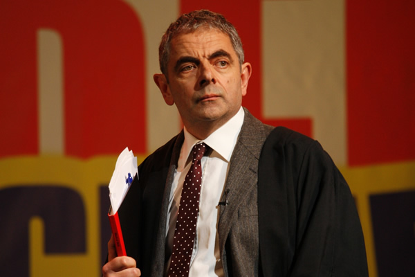 Royal Free Rocks With Laughter 2013. Rowan Atkinson