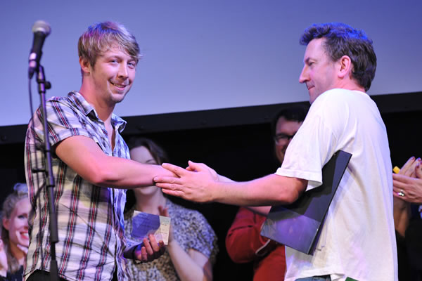 So You Think You're Funny final 2011. Image shows from L to R: Tommy Rowson, Lee Mack