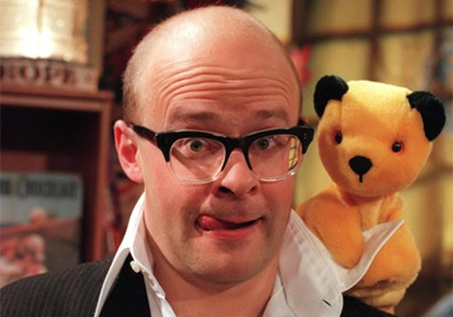 Sooty. Harry Hill