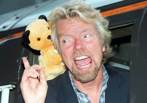 Sooty. Richard Branson