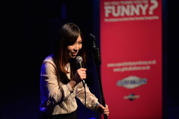 So You Think You're Funny? 2015 final. Yuriko Kotani