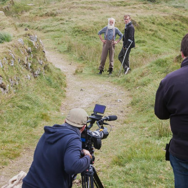 The Raisin. Image shows from L to R: Man (Trevor Allan Davies), Rob Carter