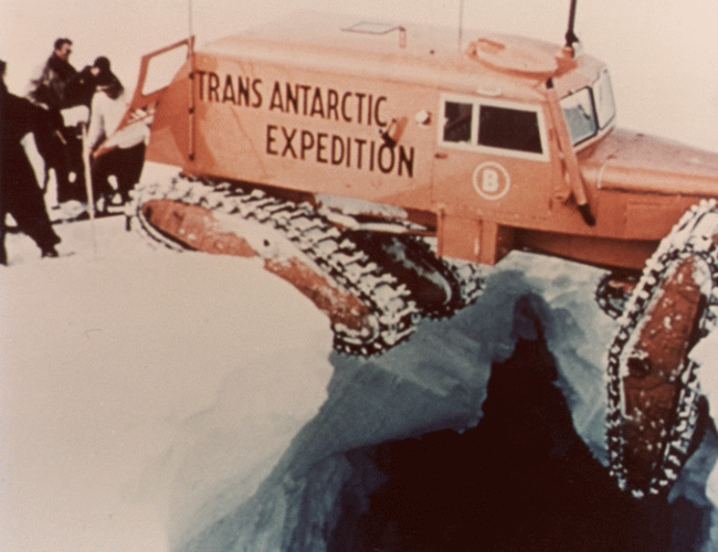 Photo of a Sno-Cat on Voyager