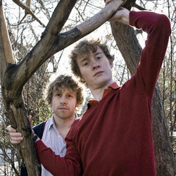 Amusements. Image shows from L to R: Josh Widdicombe, James Acaster. Copyright: Goodnight Vienna Productions / Ovation Entertainments