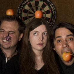 The Bald And The Beautiful. Image shows from L to R: Alex Marion, Elise Harris, Paco Erhard. Copyright: Pola Jones / BBC