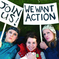 The Boom Jennies: We Want Action. Copyright: Thames Television