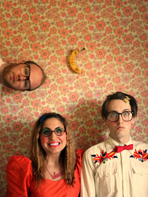 His Eyes Were Like Oysters. Image shows from L to R: Liam Stewart, Natasia Demetriou, Phil Dunning. Copyright: Thames Television