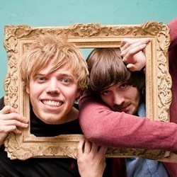 Beckett and Smith. Image shows from L to R: Rob Beckett, Ian Smith. Copyright: Baby Cow Productions