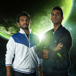 Fear of a Brown Planet. Image shows from L to R: Nazeem Hussain, Aamer Rahman