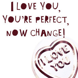 I Love You, You're Perfect, Now Change!