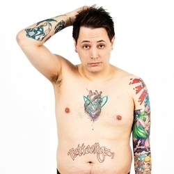 Jim Smallman: Tattooligan. Jim Smallman. Copyright: BBC