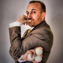 Three Balls And A New Suit. Mat Ricardo