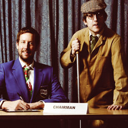 Chris Corcoran and Elis James - The Committee Meeting. Image shows from L to R: Chris Corcoran, Elis James