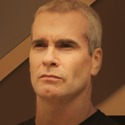 Henry Rollins. Henry Rollins. Copyright: Harlech TV