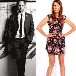 James Redmond and Ellie Taylor - Free Festival. Image shows from L to R: James Redmond, Ellie Taylor