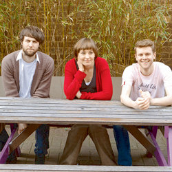 The Two O'Clock Show. Image shows from L to R: Chris Boyd, Anna Freyberg, David Hannant