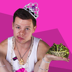 Aaron Twitchen's Princess Guide To Dating. Aaron Twitchen. Copyright: Peter Rogers Productions