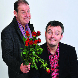 Kiss Me Honey, Honey!. Image shows from L to R: Andy Gray, Grant Stott. Copyright: BBC