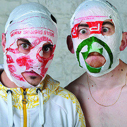 Rubberbandits. Copyright: BBC