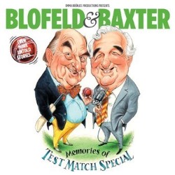 Blofeld & Baxter: Memories of Test Match Special. Image shows from L to R: Henry Blofeld, Peter Baxter. Copyright: BBC