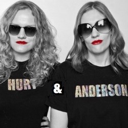 Hurt and Anderson: Bringing Sketchy Back. Image shows from L to R: Georgia Hurt, Laura Anderson. Copyright: ABsoLuTeLy Productions