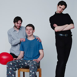 Sheeps: Wembley Previews. Image shows from L to R: Liam Williams, Daran Johnson, Alastair Roberts. Copyright: BBC