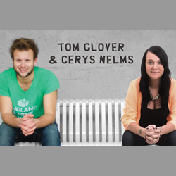 South Ciders. Image shows from L to R: Tom Glover, Cerys Nelmes