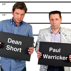 Wanted. Image shows from L to R: Dean Short, Paul Warricker. Copyright: Border Films