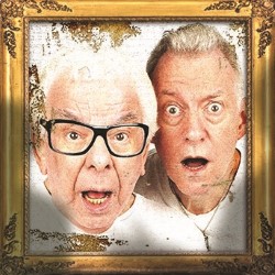 Barry Cryer and Ronnie Golden - Old Masters. Image shows from L to R: Barry Cryer, Ronnie Golden