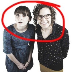 Becky Brunning and Bethan Roberts Are Not Men. Image shows from L to R: Bethan Roberts, Becky Brunning